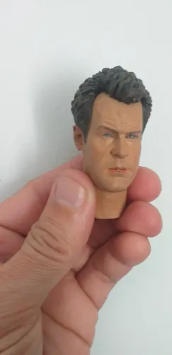 Cabeça ray do caça fantasma tipo hot toys
