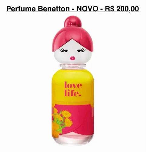 Perfume BENETTON - NOVO 