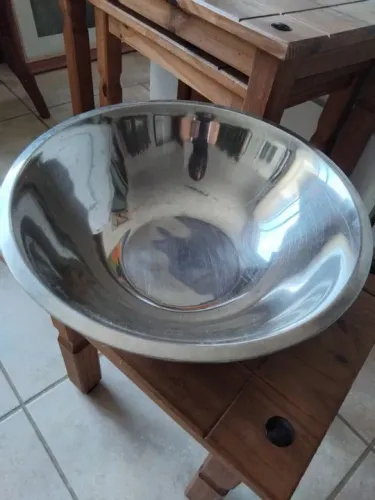 Bacia inox 35cm