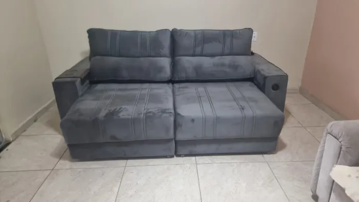 Sofá Retrátil 3 Lugares - Conforto e Estilo