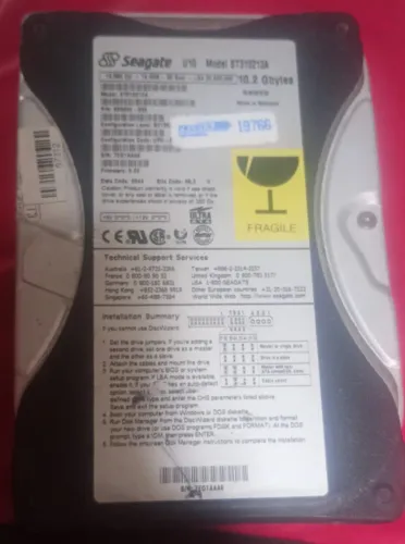 HD de 10.2 Gbytes