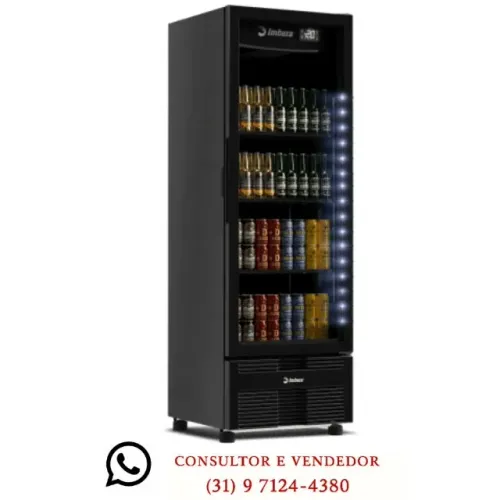 Cervejeira 560 Litros Porta de Vidro Imbera 127v