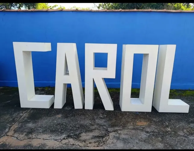 Letras caixa ( Carol )
