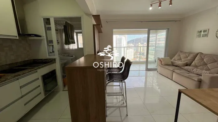 Estúdio Mobiliado  Ponta da Praia, Santos - SP Porteira Fechada | Lazer Completo