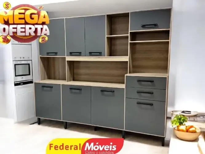 Armário de Cozinha GRAFITE ENTREGAMOS HOJE