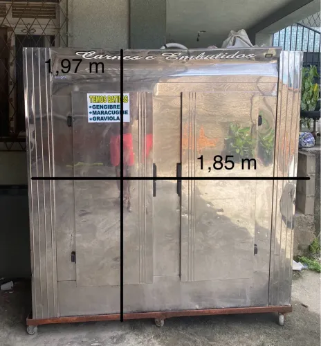 MINI CÂMARA FRIGORÍFICA, R$ 2500 PARA SAIR RÁPIDO.