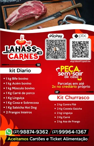 Kit carne 50% de entrada
