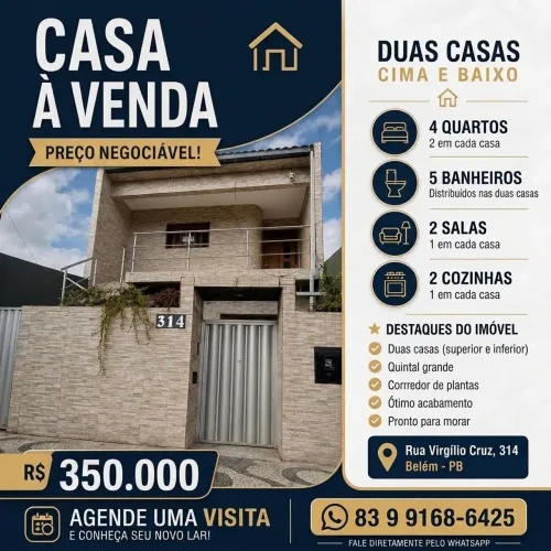 Casa com 4 quartos