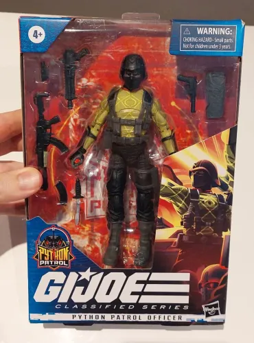 GI Joe Classified Python Patrol Officer