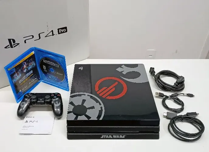 Playstation 4 PRO Edição Limitada Star Wars Battlefront II - 1TB