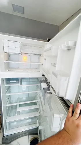Geladeira espaçosa