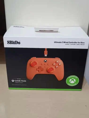 Controle 8Bitdo novo