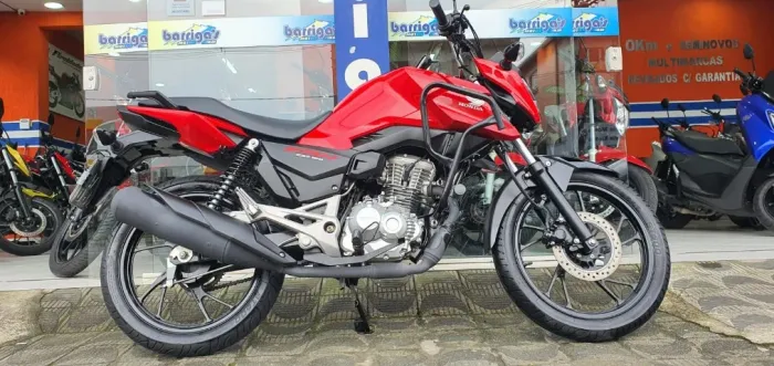 Honda Cg 160 Fan 2026 Vermelha Único Dono