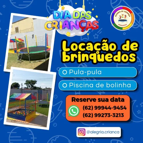 Locação de brinquedos