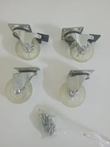 Rodízios rodinhas de silicone para móveis 