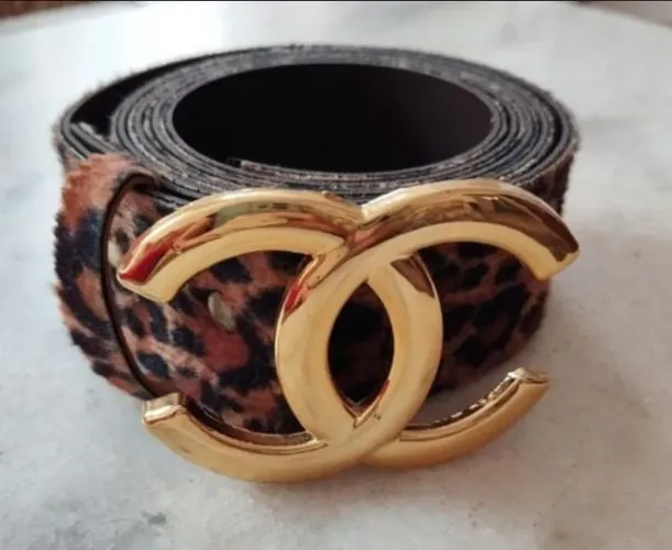 Cinto feminino de oncinha 
