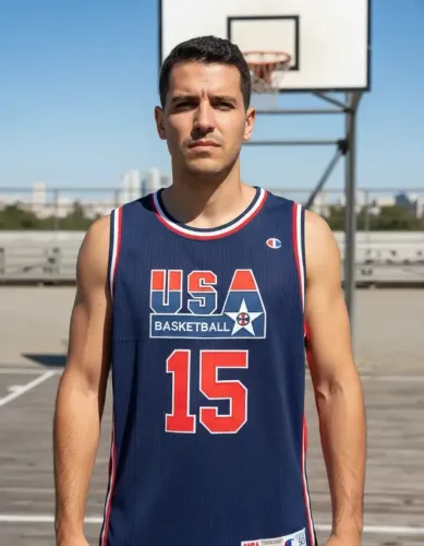 RELÍQUIA c/ frete grátis! Camisa Dream Team 1992 USA Basketball Magic Johnson Tam.50