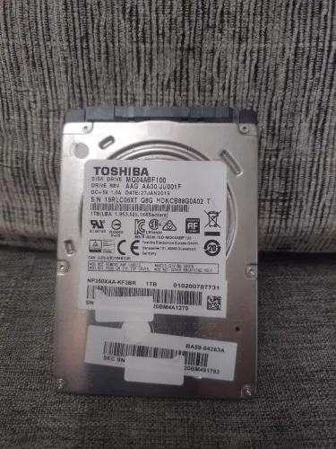 Hd notebook 1 tb