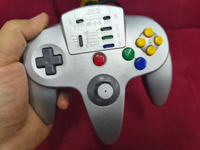 Controle Nintendo 64 ASCII