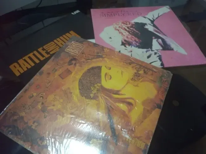 Discos de vinil - U2 (duplo), Simply Red e Bliss - pop Rock (3 Álbuns) - 