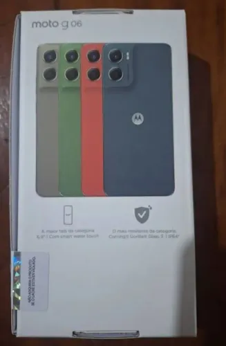 Celular Moto G06 novo na caixa lacrada