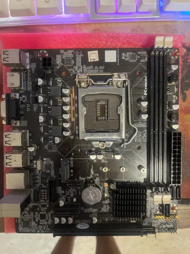 Kit i5 3570 , placa mãe h61C GT com nvme 