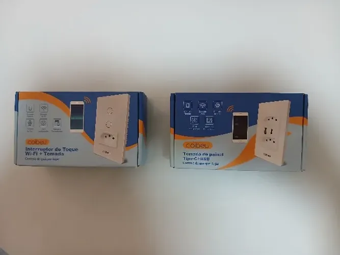 Vendo duas tomadas inteligentes Coibeu (nunca usadas) 