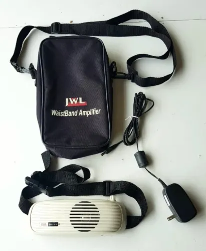 Amplificador de Voz Portátil JWL WMA-6110 (Com Fonte e Estojo) - Sem Teste (No Estado)