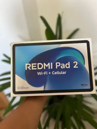 Redmi Pad 2 256GB Wi-Fi + Celular - Tela grande e desempenho top