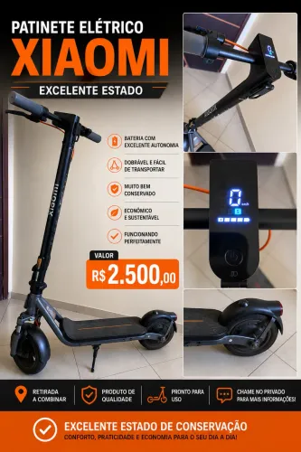 Patinete Elétrico Xiaomi 