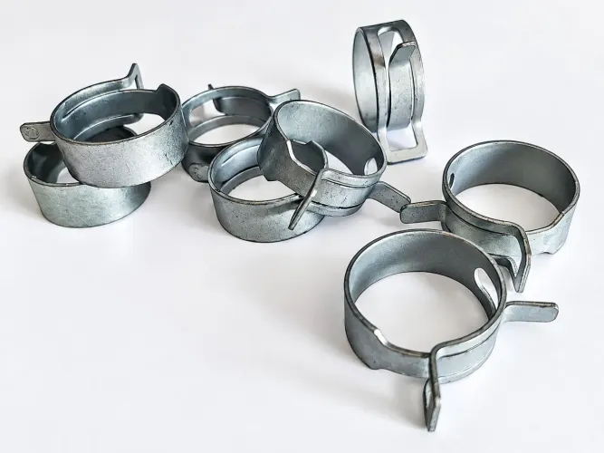 abraçadeira tipo mola 26mm aço cromo