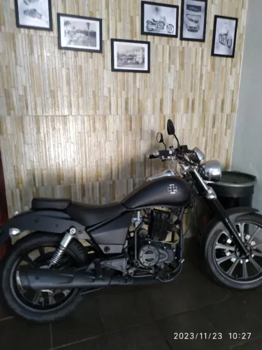 Dafra kansas 150cc Preta(Fosco) Ano 2012