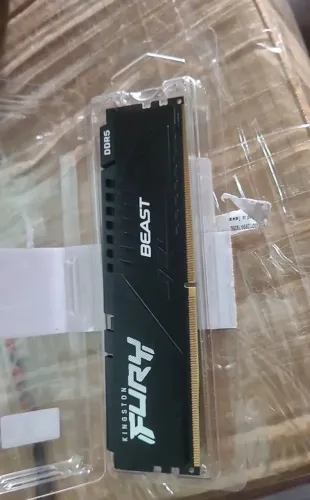 Memória RAM Kingston Fury Beast XPM, 8GB, 6000MT/s, DDR5, DIMM, CL30.