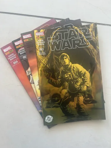 HQ Star Wars 1 - 4 (1 capa metalizada)