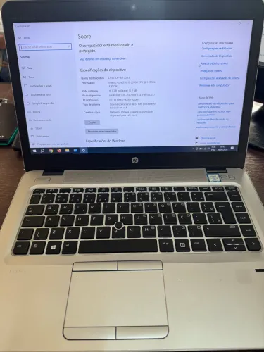 Notebook Elitebook  Core i5 8ª  16 Gigas de memoria  Hd ssd 256 m2