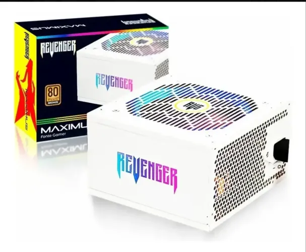 fonte revenger 650w 80 plus bronze 