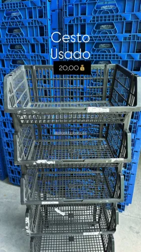 Cesto organizador usado