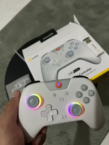Controle sem fio EasySMX x05 compatível com PC/Switch/TV/Celular/Steam