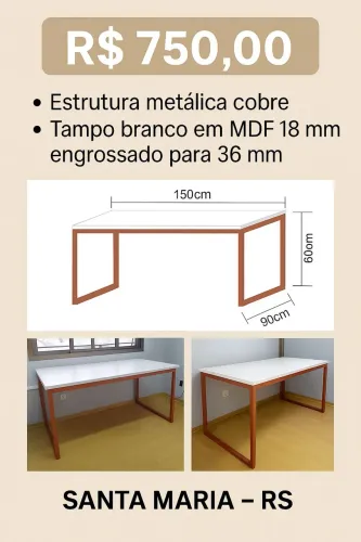 MESA DE JANTAR OU ESTUDO 