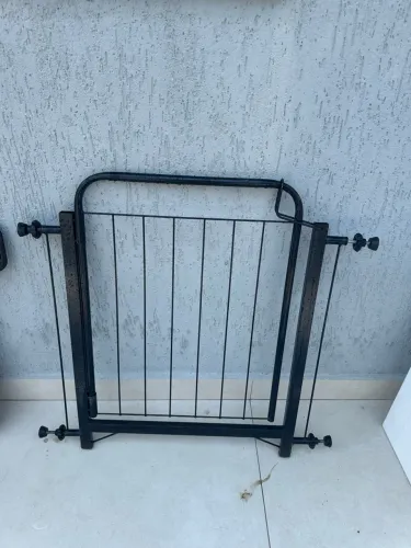 Cerca Grade Portão Pet Cães Cachorro Segurança Bebês 78-92cm