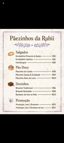 Pães e doces