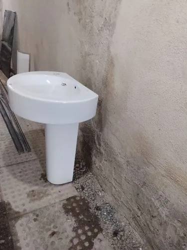 lavatório com coluna Roca