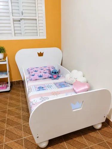 Cama madeira princesa 