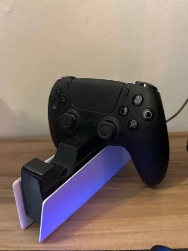 Controle PS5 Midnight Black + Base de Carregamento Oficial Sony (Com NF e Garantia)