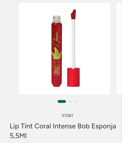 Lip Tint coral Bob esponja