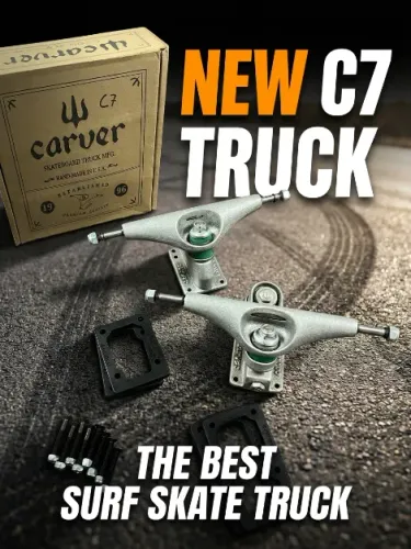 Truck Carver C7 Simulador Surf (NOVO)