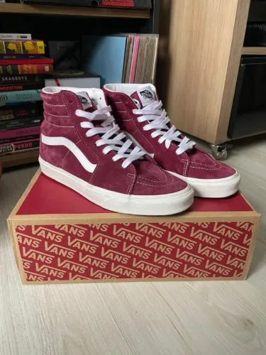 Tênis Vans SK8-Hi Pig Suede