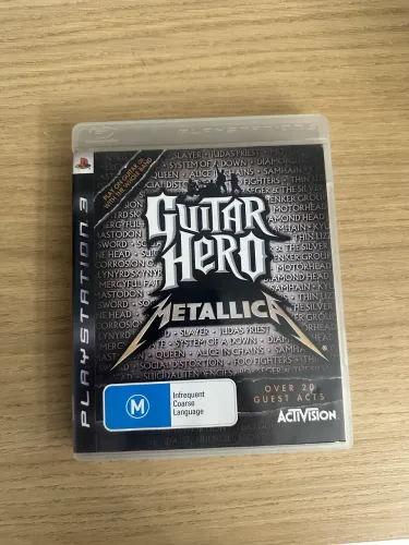 Guitar Hero Metallica PS3