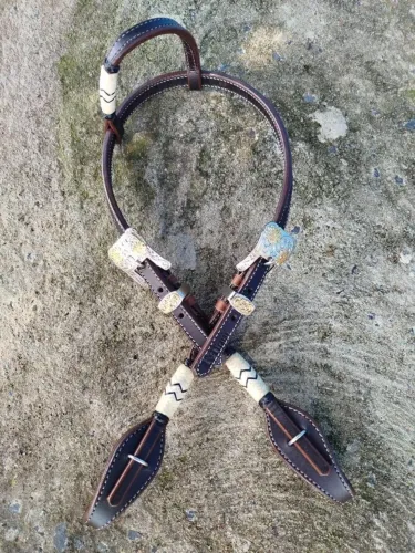 Cabeçada para cavalos quarto de milha 