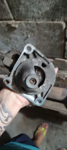 Motor de arranque e polia virabrequim Fiat Toro diesel 